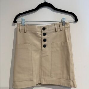 Zara Leather mini skirt